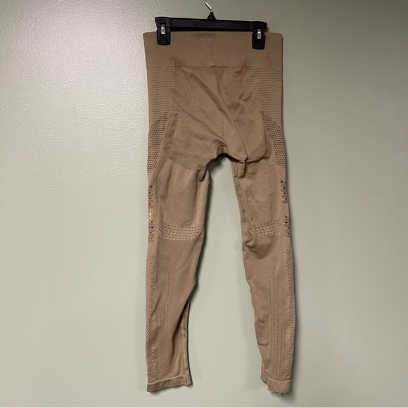 Gymshark Flawless Knit Tights Khaki - Picture 2 of 2